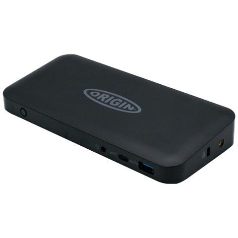 5TW10ET#ABU-OS replicatore di porte e docking station per laptop USB 3.2 Gen 1 (3.1 Gen 1) Type-C Nero - Foto 1