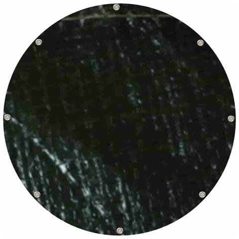 Telo Impermeabile Rotondo 210g/m²  5 Metri (19 64m²)  Telo Copertura  Telo Protettivo Per Esterno - Foto 1