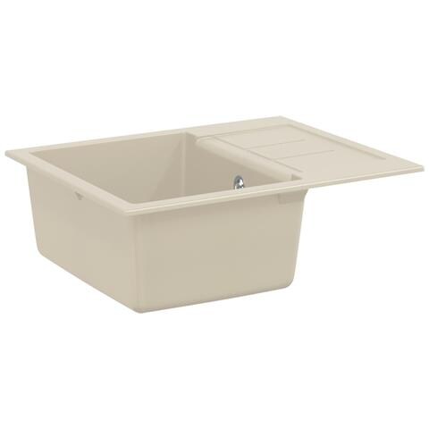 Lavello Beige 620 x 500 mm 80% Quarzo e 20% Resina - Foto 1