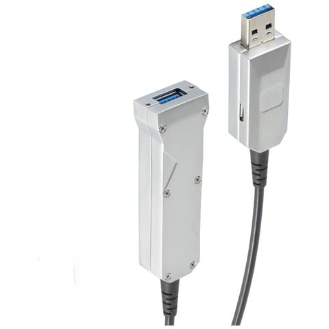 BS30-35075 cavo USB USB 3.2 Gen 1 (3.1 Gen 1) 10 m USB A USB A /Micro-USB B Nero, Argento - Foto 1