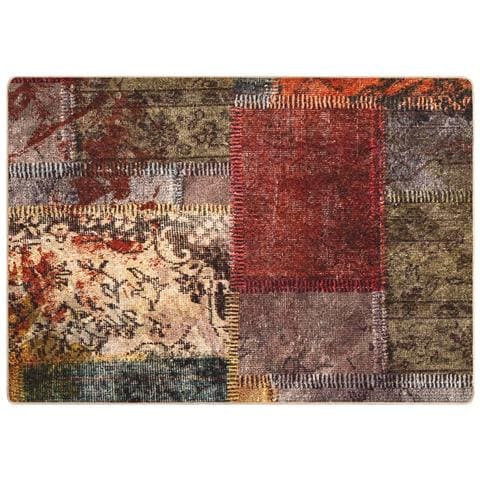 Runner Tappeto MARSA Multicolore 150 x 100 cm Poliestere e PVC - Foto 1
