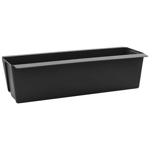 Fioriere per Euro pallet 12 pcs Nero 36 x 13,5 x 9,5 cm - Foto 1
