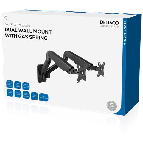 ARM-0361 Supporto TV a parete 81,3 cm (32") Nero - Foto 2