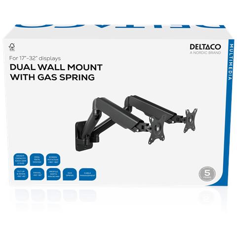 ARM-0361 Supporto TV a parete 81,3 cm (32") Nero - Foto 3