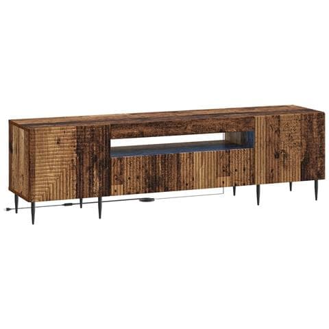 Mobile TV LED Legno antico Legno ingegnerizzato - Foto 1
