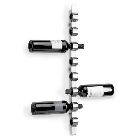 Cioso portabottiglie da parete in acciaio - Foto 3