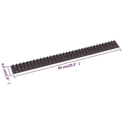 Set 20 Dissuasori Per Uccelli 49 X 4,5 1,7 Cm - Foto 2