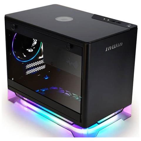 Case A1 Mini Tower Mini-ITX con Alimentatore Colore Nero - Foto 2