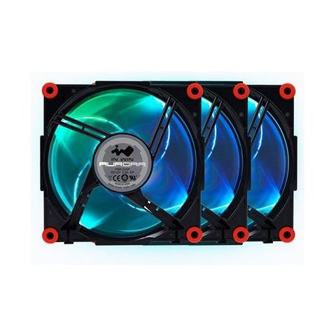 Fan 120x120 Aurora Rgb Pack 3pcs - Foto 1