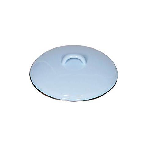 0098-006 - Coperchio Con Bordo Cromato, Diametro 18 Cm, Colore: Blu - Foto 1