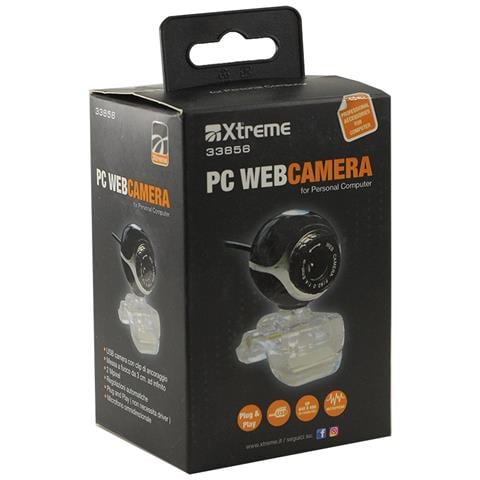 33856 Xtreme Webcam 33856 USB 640x480px + Microfono - Foto 3