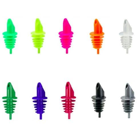 Tappo Dosatore Dosatore Bottiglie Tappo Versatore Per Bottiglie - Billy Neon Yellow 1 Pezzo Per Quasi Tutte Le Dimensioni Di Bottiglia Da 0 5 - 1 5 L - Foto 2