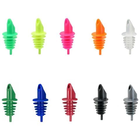 Tappo Dosatore Dosatore Bottiglie Tappo Versatore Per Bottiglie - Billy Neon Yellow 1 Pezzo Per Quasi Tutte Le Dimensioni Di Bottiglia Da 0 5 - 1 5 L - Foto 1