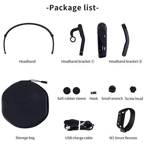 pro Vlogger Cam 4k 30 Fps Pov Cam Stabilizzatore Pro Con Fissaggo Ad Archetto Vlog Hands-free Pov Camcorder Videocamera Indossabile Per Catturare & Condividere Ciò Che Vedi O Realizzi, Nero - Foto 5