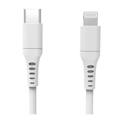 Cavo Di Ricarica Usb-c Per Lightning 3m Bianco Mfi C94 - Foto 2