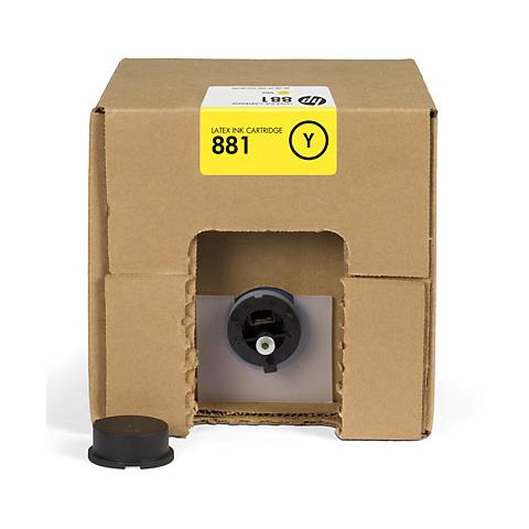 CR333a Cartuccia Ink Originale 881 Gialla per HP Latex 3000 Printer - Foto 1
