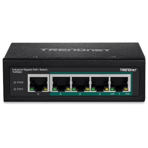 TI-PG50 Switch di Rete Non Gestito Gigabit Ethernet (10/100/1000) Supporto Power over Ethernet (PoE) Nero - Foto 3