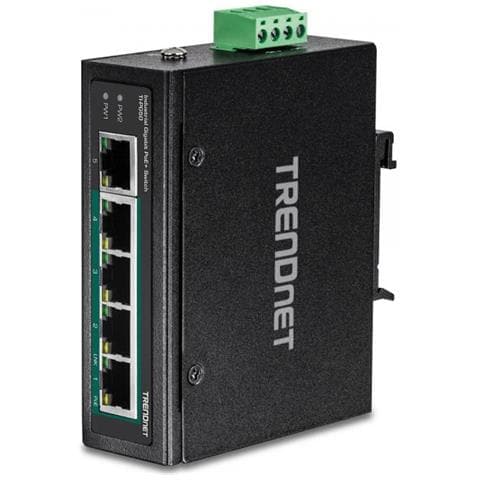 TI-PG50 Switch di Rete Non Gestito Gigabit Ethernet (10/100/1000) Supporto Power over Ethernet (PoE) Nero - Foto 1