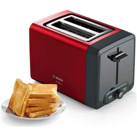 Tostapane TAT4P424 a 2 Fette Potenza 970 W Colore Nero /Rosso - Foto 2