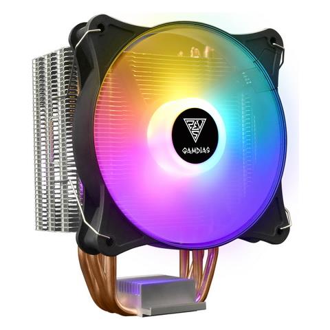 Ventola Cpu Boreas E1-410 Lite Rgb Rainbow Hydraulic Univ. socket Ki - Foto 1
