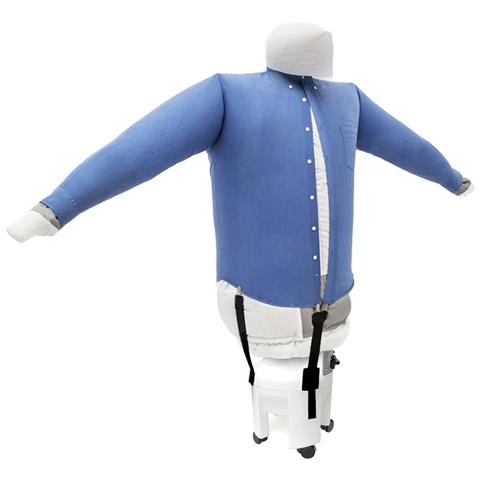 Stiracamicie Stira Asciuga In Automatico Camicie Camicette Polo Rinfresca E Sanifica Abiti Tessuti Stirasciugatore 4 In 1 Ferro Verticale 3 Programmi A++ 4 Ruote Made In Italy Garanzia10anni Sa02 ECO INOX - Foto 1