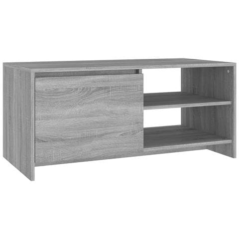 Tavolino Da Salotto Grigio Sonoma 102x50x45cm Legno Multistrato - Foto 1