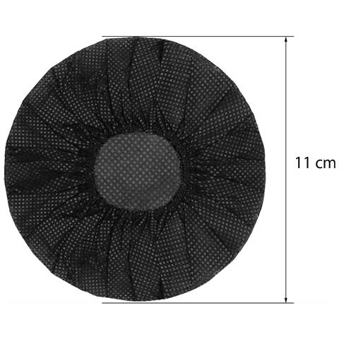Cuffie Monouso Per Cuffie 11 Cm 100 Parti Nero - Foto 10