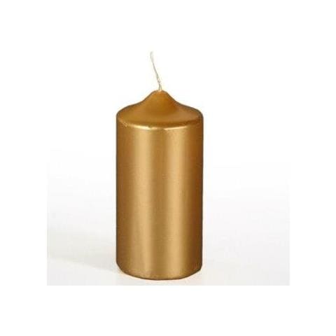 13668 Candela Di Cera Cilindro Oro 1 Pz - Foto 1