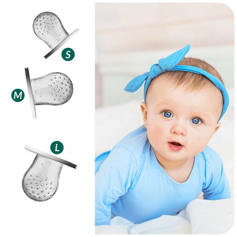 Tettarella Per Frutta E Verdura Ciuccio Per Bambini Neonati Da 4 Mesi Bimbi - Foto 7