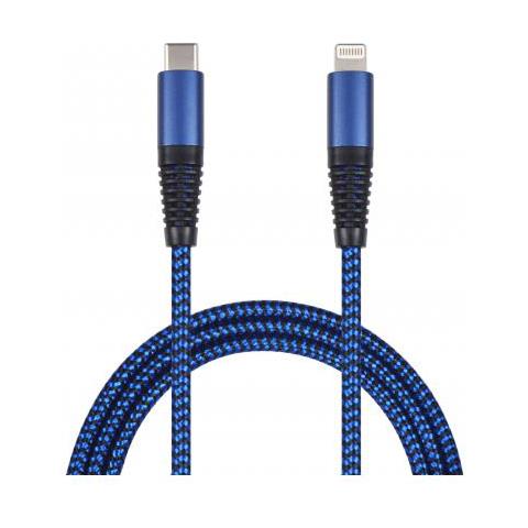 797196 Cavo Usb 1 M Usb C Lightning Blu - Foto 1