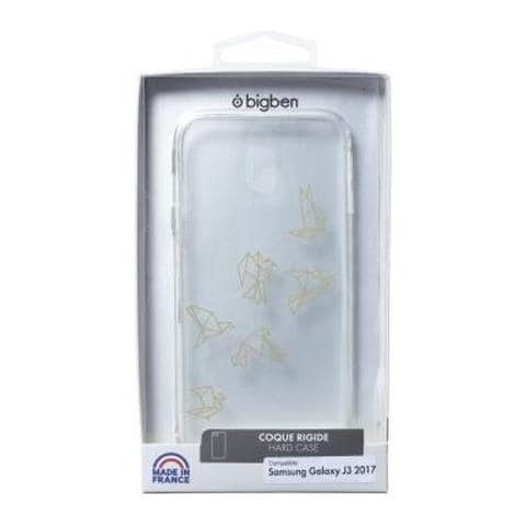 Cover Per Samsung Galaxy J3 2017 Origami Semirigida, Trasparente - Foto 1