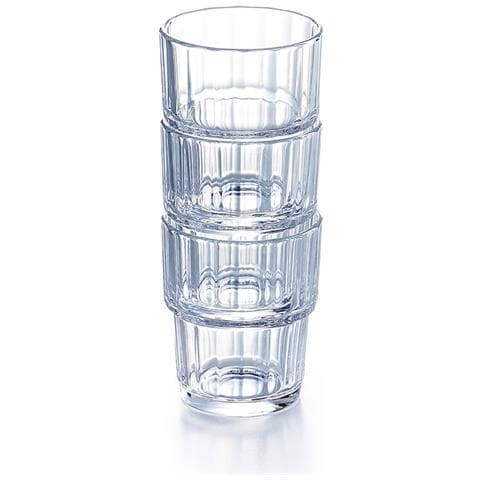 Set Di Bicchieri Noruega Trasparente 6 Pezzi (20 Cl) - Foto 2