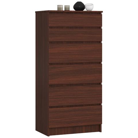 Cassettiera K60, 6 cassetti, 60x40x130 cm, Colore Weng? - Foto 1
