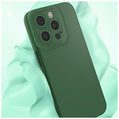 Cover Per Iphone 15 Pro Max Silicone Opaco Fotocamera Protetta - Foto 2
