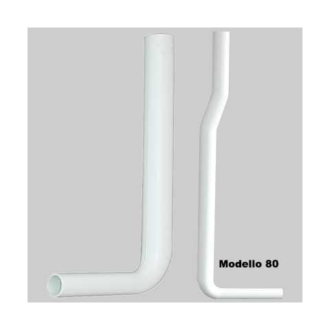 Tubo Di Scarico Per Cassetta A Zaino Mm 600x230 Ø 50x32 - Foto 1