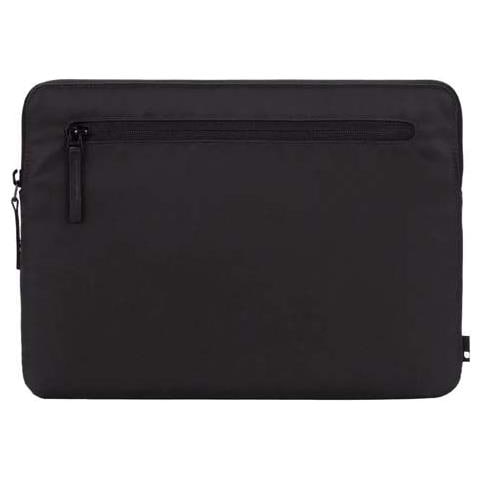 Custodia Per Macbook Pro 13"" (2018/2020) Compatta Sleeve Con Tasca Zip, Nero - Foto 1