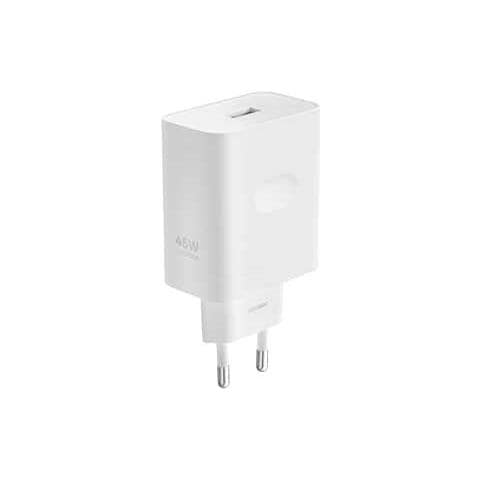 Caricatore SUPERVOOC 45 W - USB, ricarica rapida, caricatore originale, cavo non incluso - bianco - Foto 1