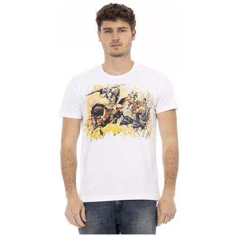 Maglietta In Cotone Bianco - L - Foto 1