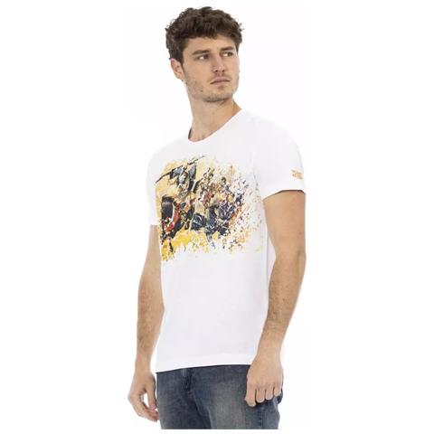 Maglietta In Cotone Bianco - L - Foto 2