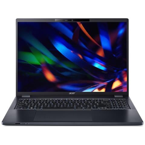 TravelMate P4 TMP416-52G-TCO-51EJ Intel® Core™ i5 i5-1335U Computer portatile 40,6 cm (16") WUXGA 16 GB DDR4-SDRAM 512 GB SSD NVIDIA GeForce RTX 2050 Wi-Fi 6 (802.11ax) Windows 11 Pro Blu - Foto 1
