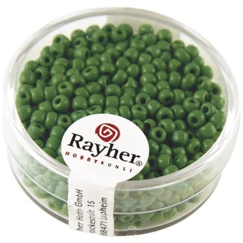 Perline In Vetro Opache 2,6mm Verde 17gr - Foto 1