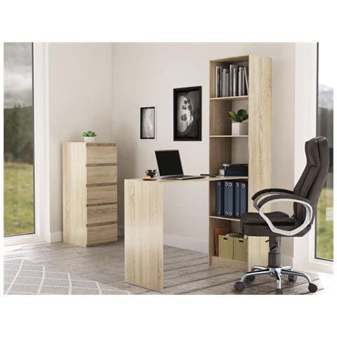 R50 SON Z BIURKIEM scrivania per computer Colore quercia - Foto 3