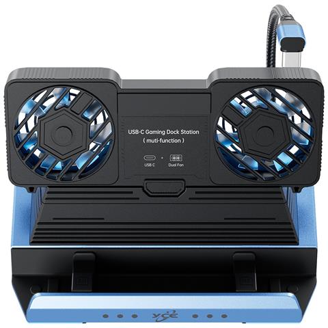 Docking Station Usb-c 9-in-1 Con Doppia Ventola Rimovibile - Espandi Il Potenziale Del Tuo Dispositivo - Foto 2