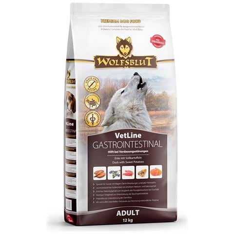 VetLine Gastrointestinal 12 kg Adulto Anatra, Patata dolce - Foto 1