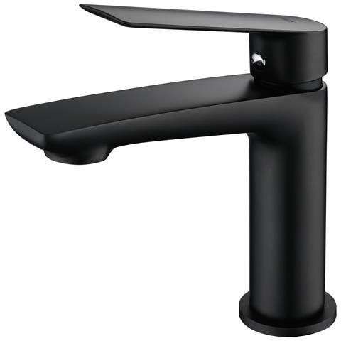 Imex Miscelatore Monocomando Per Lavabo Corpo In Ottone E Zama Nero Opaco Con Cartuccia Ceramica Ø25mm E Tubi Flessibili Inclusi Modello Imex-bdx023-1ng Luxor - Foto 2