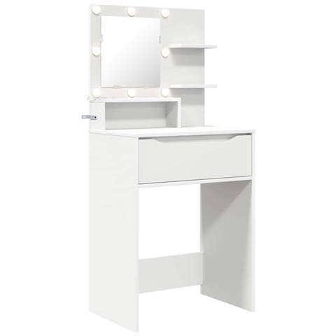Tavoli da Trucco per Camera da Letto Bianco 80 x 39,6 x 135 cm - Foto 1