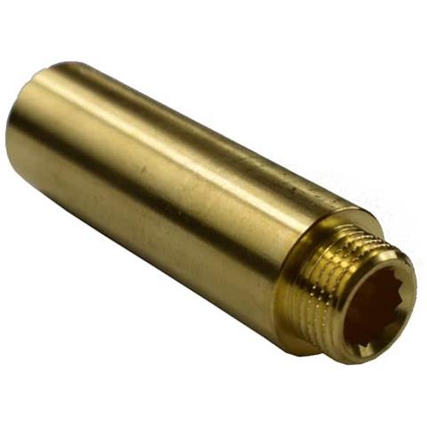 Raccordo Prolunga Rubinetto Ottone 1/2  80mm - Foto 1