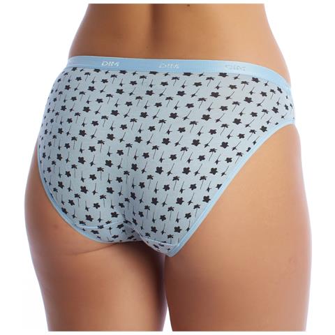 Confezione Da 3 Mutandine Slips Cotone Elasticizzato D4c17 Per Donna - Foto 2