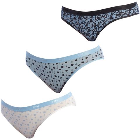 Confezione Da 3 Mutandine Slips Cotone Elasticizzato D4c17 Per Donna - Foto 1