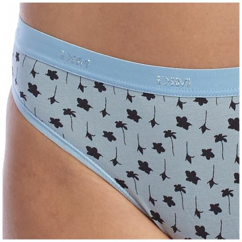 Confezione Da 3 Mutandine Slips Cotone Elasticizzato D4c17 Per Donna - Foto 7